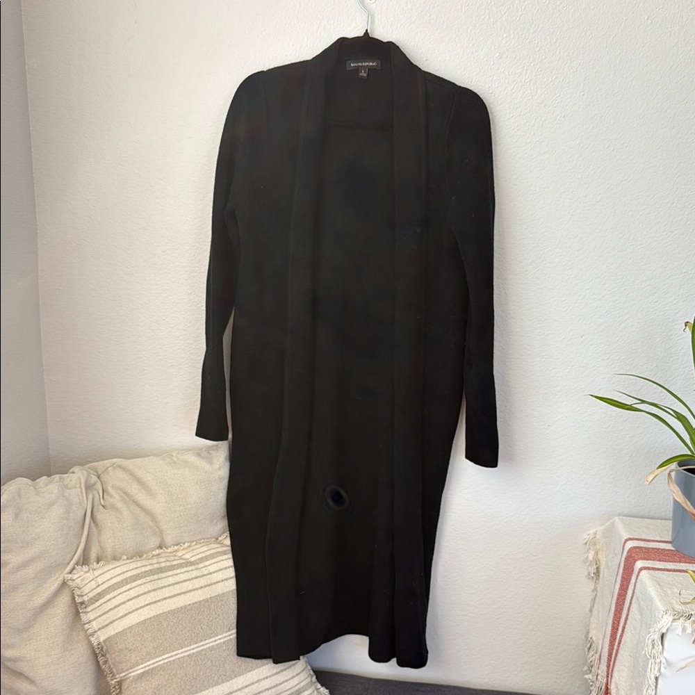 Women's Black Long Sweater